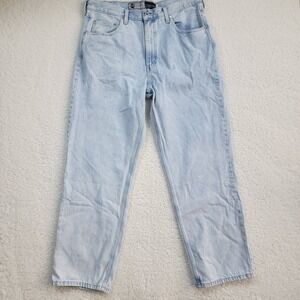 Levi's SilverTab Loose Jeans Mens 36x32 Light Wash Blue Baggy Denim 90s Style